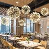 Nordic modern light luxury LED chandelier firework chandelier decorative light for living room restaurant bar 110-240V