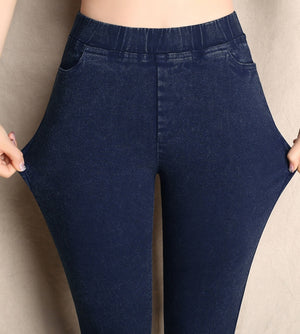 Large Size S-6XL Trousers For Women Winter high waist skinny slim Womens Pants Female Stretch Pencil Pant Pantalon Femme