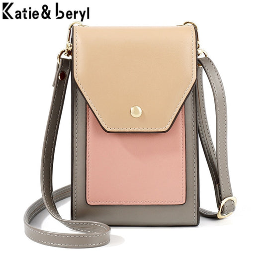 Brand Women Handbags Fashion Mini Bag Cell Phone Bags Small Crossbody Bags Casual Ladies Flap Shoulder Bag Female Bolso Leather