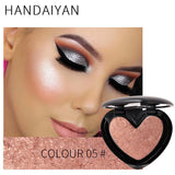 HANDAIYAN Gold Highlighter Iluminador Face Contour shine Makeup Bronze Powder Roze Shimmer High Lighter face powder highlight