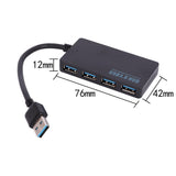 Adapter For Laptop PC High Speed USB 3.0 Hub External 4 Ports Adapter Splitter USB Expander Computer Accessories