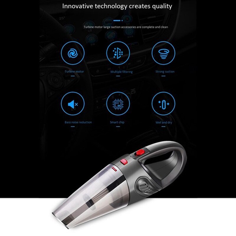 Hot TOD-Car Vacuum Cleaner High Power, Portable Handheld Auto Vacuum for Car Use Only, the Best Car Vacuum