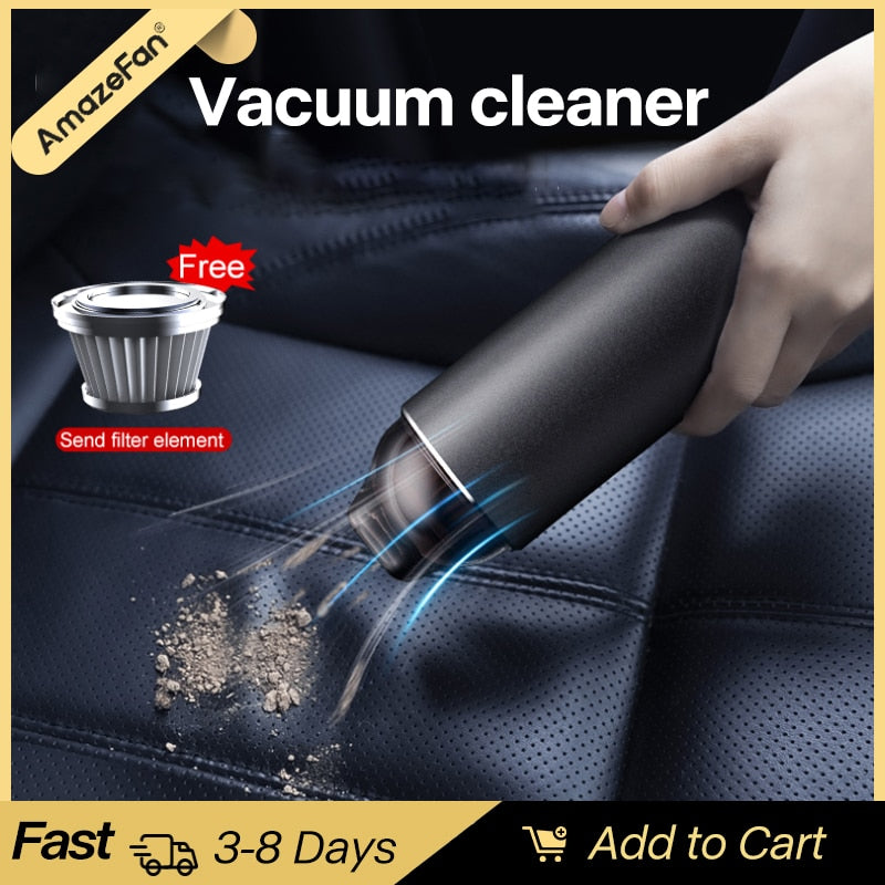 Car Vacuum Cleaner car Wireless Portable Handheld Super suction Mini Vacuum Cleaners for Car Aspirator AUTO Interior Cleaning