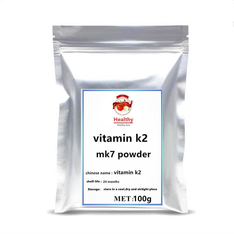 High quality Vitamin K2 Mk7 Powder Supplement for Osteoporosis k2 vitamin Liver Detoxifcation lowering the blood pressure mk-4