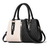 Fashion For Luxury Handbags Women PATCHWORK Bags Designer 2020 Crossbody Pu Leather Black Soft Washed Messenger Flap Bag