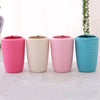 3Pcs/Set Wheat Straw Soap Dispenser Toothbrush Holder Soap Box Washroom Suit Bathroom Accessories