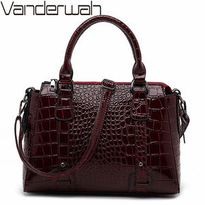 2021 Winter Big Shoulder Bag Luxury Handbags Women Bags Designer Large Capacity Women Tote Female Crocodile pattern Hand Bags