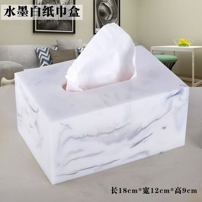 Luxury Resin Bathroom Accessories Set Tray 5pcs Set Nordic White Marble Texture Resin Bathroom Kit Soap Dispenser Storage Tray