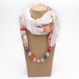 2020 Necklace Pendant Scacarves Women Foulard Femme Accessories Muslim Hijab Stores