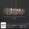 Nordic modern restaurant led chandeliers novelty luxury art bar decoration lighting minimalist living room bar hanging lights