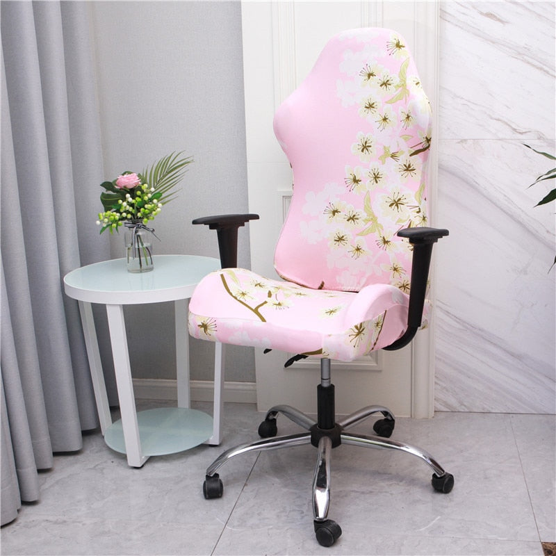 Household Gaming Chair Cover Spandex Office Chair Cover Elastic Armchair Covers for Computer Chairs Slipcovers housse de chaise