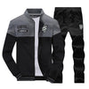 FGKKS Spring Autumn Men Trendy Sports Sets Fashion Brand Men's Baseball Jacket + Pants Sportswear Long Sleeve Tracksuit Set Male