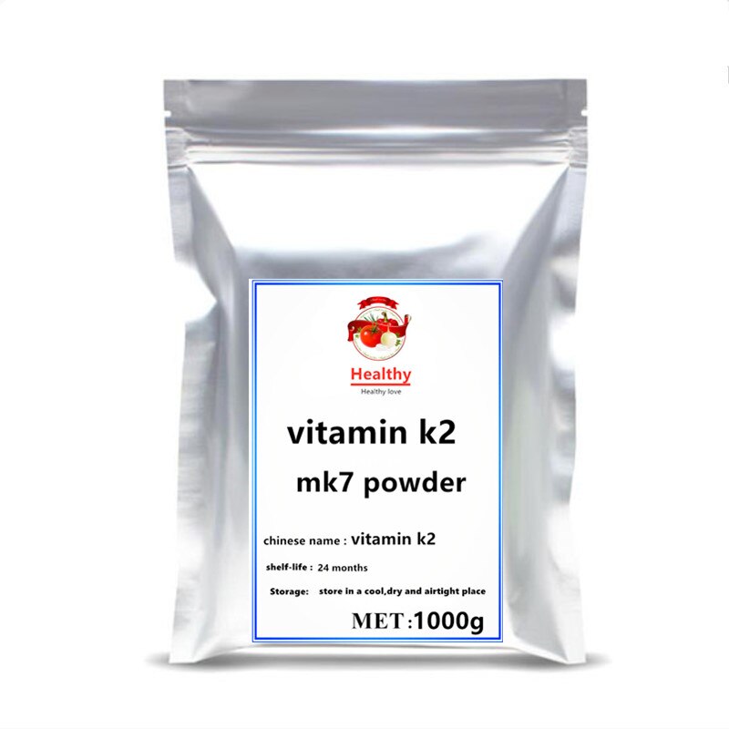 High quality Vitamin K2 Mk7 Powder Supplement for Osteoporosis k2 vitamin Liver Detoxifcation lowering the blood pressure mk-4