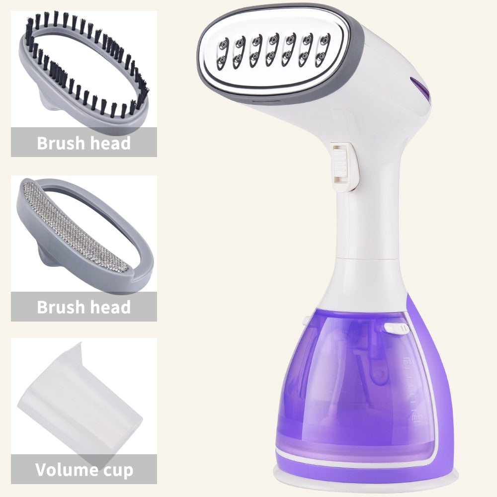 saengQ Handheld Garment Steamer 1500W Household Fabric Steam Iron 280ml Mini Portable Vertical Fast-Heat For Clothes Ironing