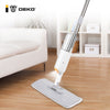 DEKO Water Spray Mop Handle Home Cleaning Tools For Wash Floor Cleaner Lazy Flat Mops With Replacement Reusable Microfiber Pads