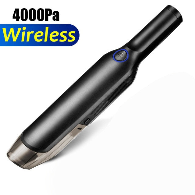 6650 Car Vacuum Cleaner 4000Pa/5000Pa Wireless Handheld For Desktop Home Car Interior Cleaning Mini Portable Auto Vaccum Cleaner