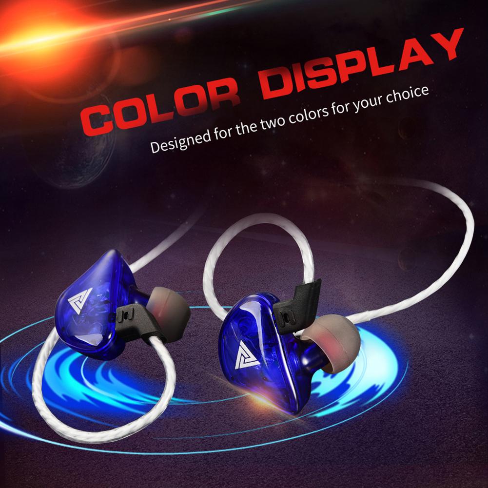 QKZ CK5 Sports Heavy Bass Stereo Sound Phone In-ear Ear Hook Tablets labtops Earphone Headphones