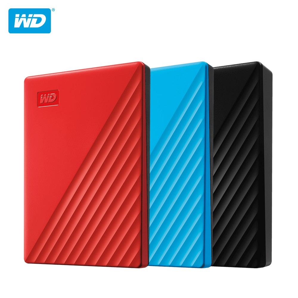 Western Digital My Passport™ 1TB 2TB 4TB 5TB External Hard Drive Disk WD Backup™ software password protection