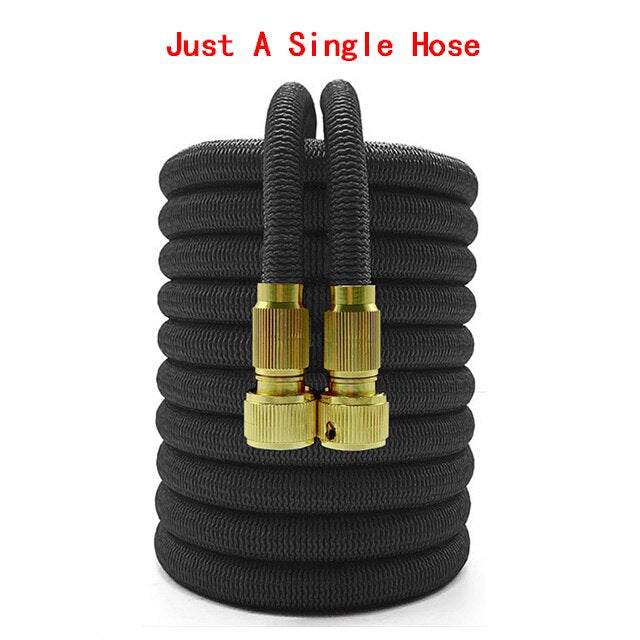 Retractable Hose Extensible Garden Hose Shrinks Flexibele Tuinslang Irrigation Computer Car Wash Water Pipe Spray Washing Foam