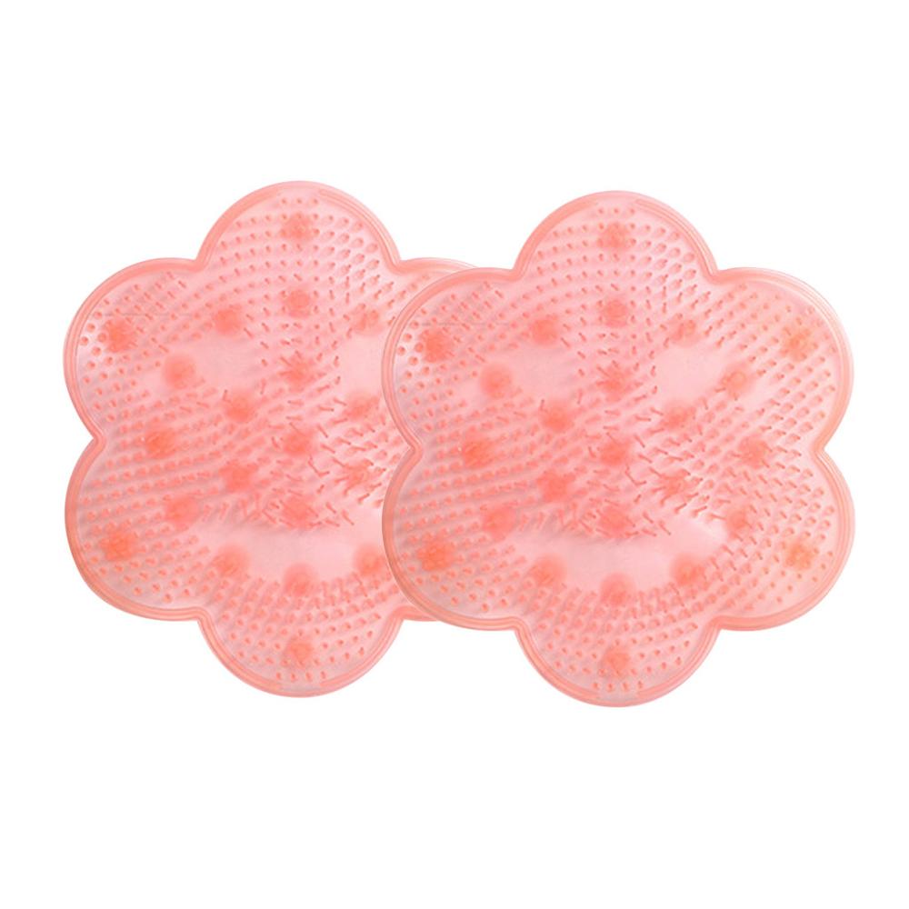 Foot Washing Brush Silicone Bath Foot Massage Pad Mat Shower Massage Bathroom Non-slip Bath Mat Anti Skid Pad for foot wash