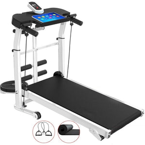 Treadmill For Home 4 In 1 Multifunction Silent Steppers Fitness Equipments Accessories Folding Machine Walking Machine Gym