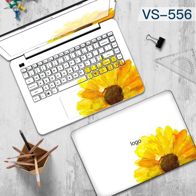 Doodle render of laptop sticker labtop decal waterproof computer stickers for ASUS A455L K555L N61 GL552 vinyl stickers