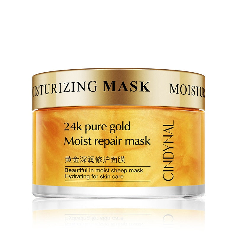 120g Face Cream Collagen Anti-Wrinkle 24k Gold Serum Cream Sleeping Mask Whitening Facial Cream Moisturizing Anti-aging TSLM2