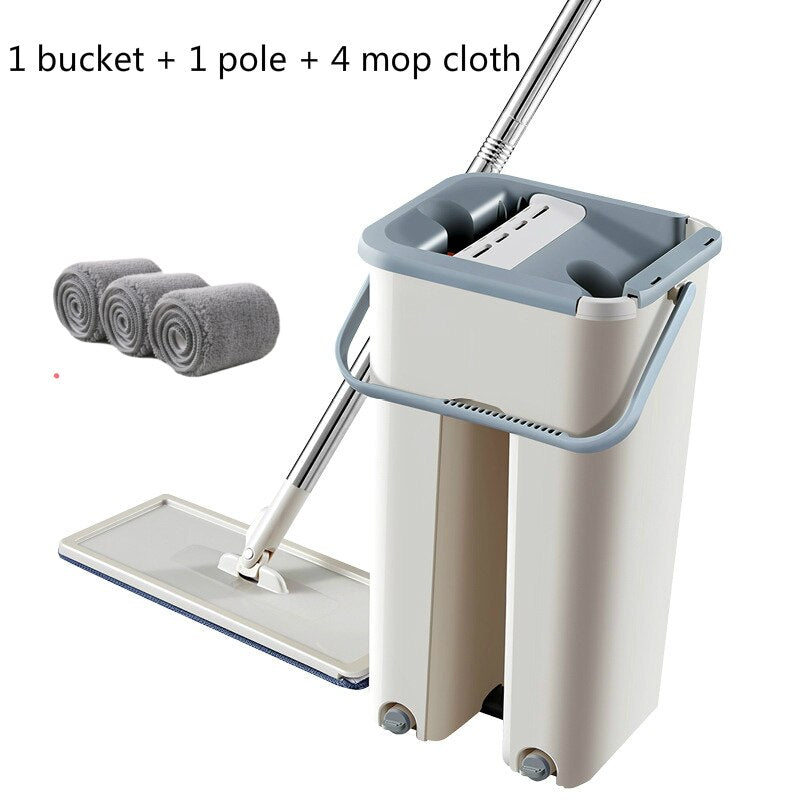 Squeeze Mops Bucket Wring Cleaning for Wash Floor Up Lightning Offers Practical Home Wiper Kitchen Window Dry Wet I Use Smart