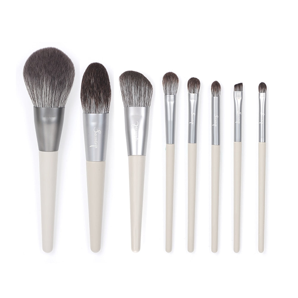 Suntop Makeup Brushes Set 8PCS/lot Nylon Hair Cosmetics Tool Professional Make up Powder Foundation Eye-shadow Brush