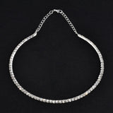 Rhinestone Choker Necklaces Torques Collar Women Statement Jewelry Girl Imitation Pearls Necklace 5 Styles