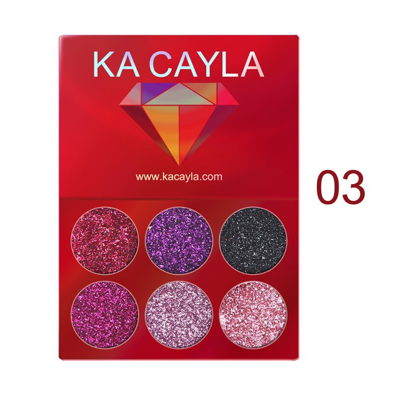 5 Style Palette Of Eye Shadow Cosmetics Matte Glitter Shimmer Shine Pearlescent Waterproof Sexy Big Eye Makeup Eyeshadow TSLM1