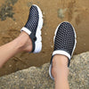 Fashion Sneakers Without Laces Man Handmade Beach Men's Summer Shoes Big Size Mesh Sneakers Light Shoes 2021 Outdoor Flats A-032