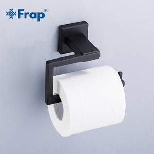 Frap 304 Stainless Steel Kitchen Bathroom Towel Dispenser 3M Stick Suction Cup Toilet Paper Holder Bathroom Accessories Y14011