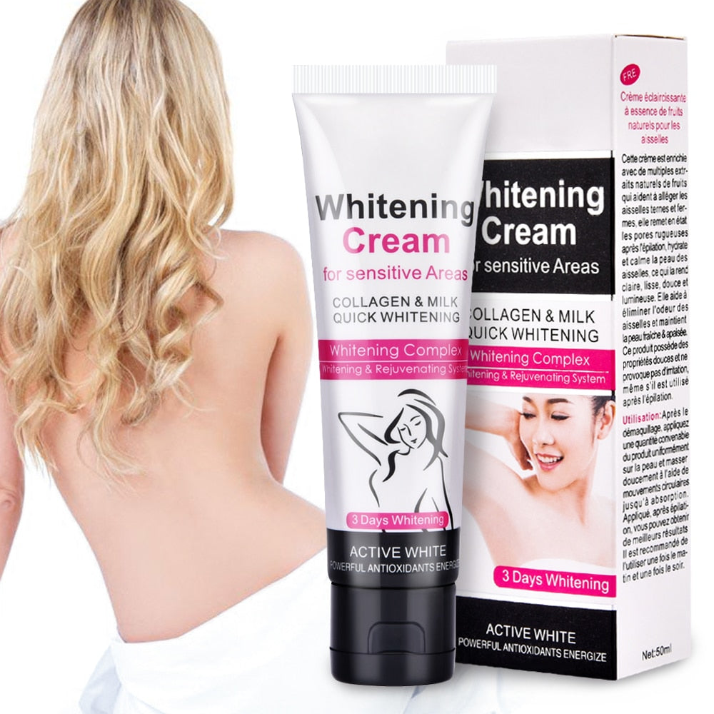 Underarm Whitening Cream Armpit Whitening Cream Legs Knees Private Parts Body Whitening Cream Intimate Body Skin Care Creams