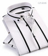 Summer Fashion Men Shirt Cotton Striped Short Sleeve Casual Shirts Button Down Collar Slim Fit Classic Clothing