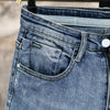 Good Quality Jeans for Men Skinny Stretch Light Blue Fashion Streetwear Denim Pants Men's Clothing Long Trousers Jean Hombre 38