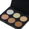 New 6 Colors Contour Pressed Face Concealer Highlighting Bronzing Powder Makeup Blush Palette MH88