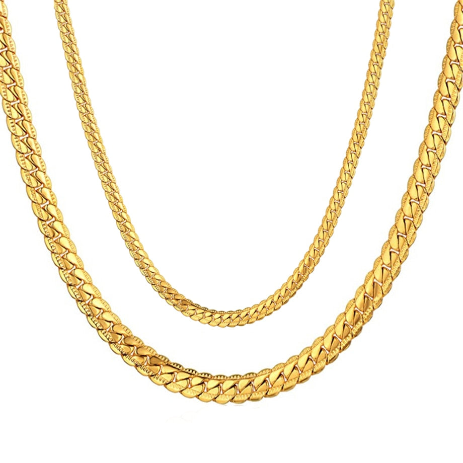 MENS GOLD CHAIN, fashion necklace  Mens CHAIN