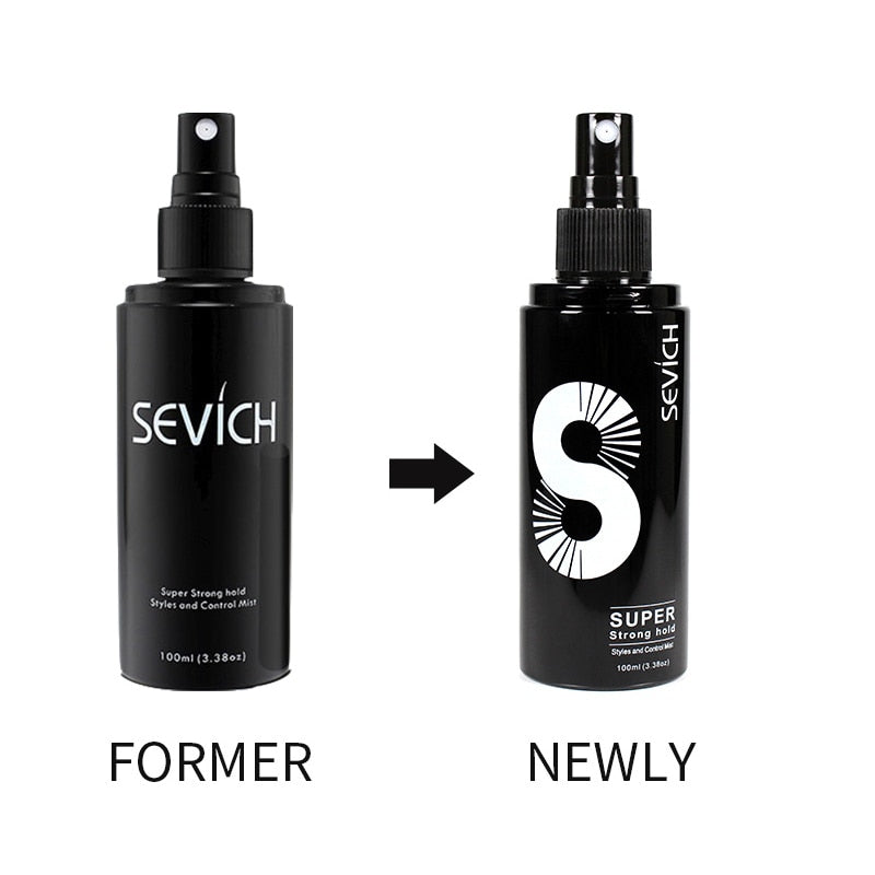 Sevich Hair Fiber Hold Spray 100 ml New Style Hair Thickening Spray Mist For Salon Beauty Man Or Women Free Shipping