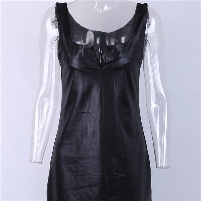 New Fashion Sexy Summer Fashion Women Bandage Dress Ladies Sleeveless Black Short Dress Fashion Women Clothing