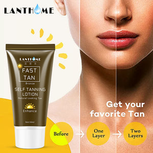 Sun Tan Oil Self Tanner Solarium Cream Tanning Salon Bronzer for The Body Sunblock Makeup Foundation Fast Spray Tanner Lotion