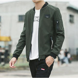 HCXY 2020 New Men Jacket Spring Autumn Fashion Brand Slim Fit Coats Male Baseball Bomber Jacket Mens Coat large size 5XL