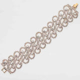 YFJEWE Fashion Charm Bracelets & Bangles for Women Luxury Rhinestone Crystal Bridal Wedding Accessories Jewelry Wholesale B149