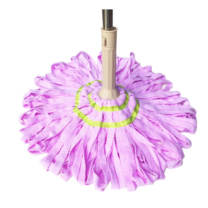 UNTIOR Microfiber Self-twisted Spin Mop Magic Hand-Free Washing Floor Cleaning Dust Mops With Removable Replace Mop head