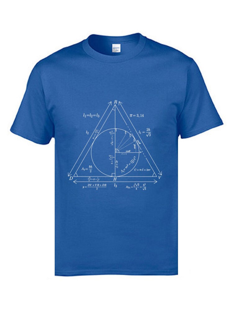 Math Teacher Formula Website T Shirts Triangle Law Summation College Tshirts Mens 2019 University T-Shirts High Quality Tees