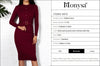 Women Midi Sweater Dress Autumn Winter 2021 New Fashion Button Long Sleeve Pencil Dress Knitted Women Bodycon Dress Black Red