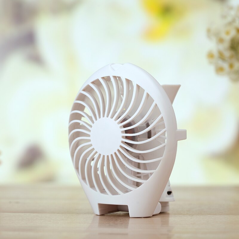 KBAYBO FAN Mini Rechargeable Fan USB Labtop Desk Fan Battery Stepless Ultra quiet mini USB ABS Fan Speed Big Wind