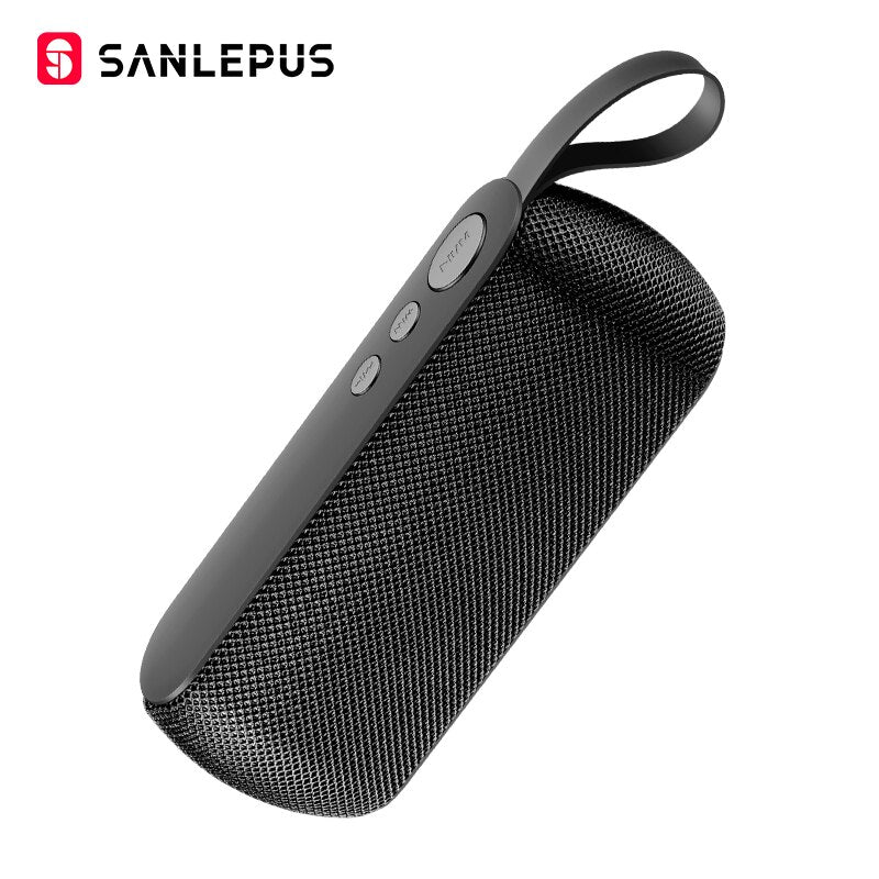 SANLEPUS HIFI Portable wireless Bluetooth Speaker Stereo Soundbar TF FM Radio Music Subwoofer Column Speakers for Computer Phone