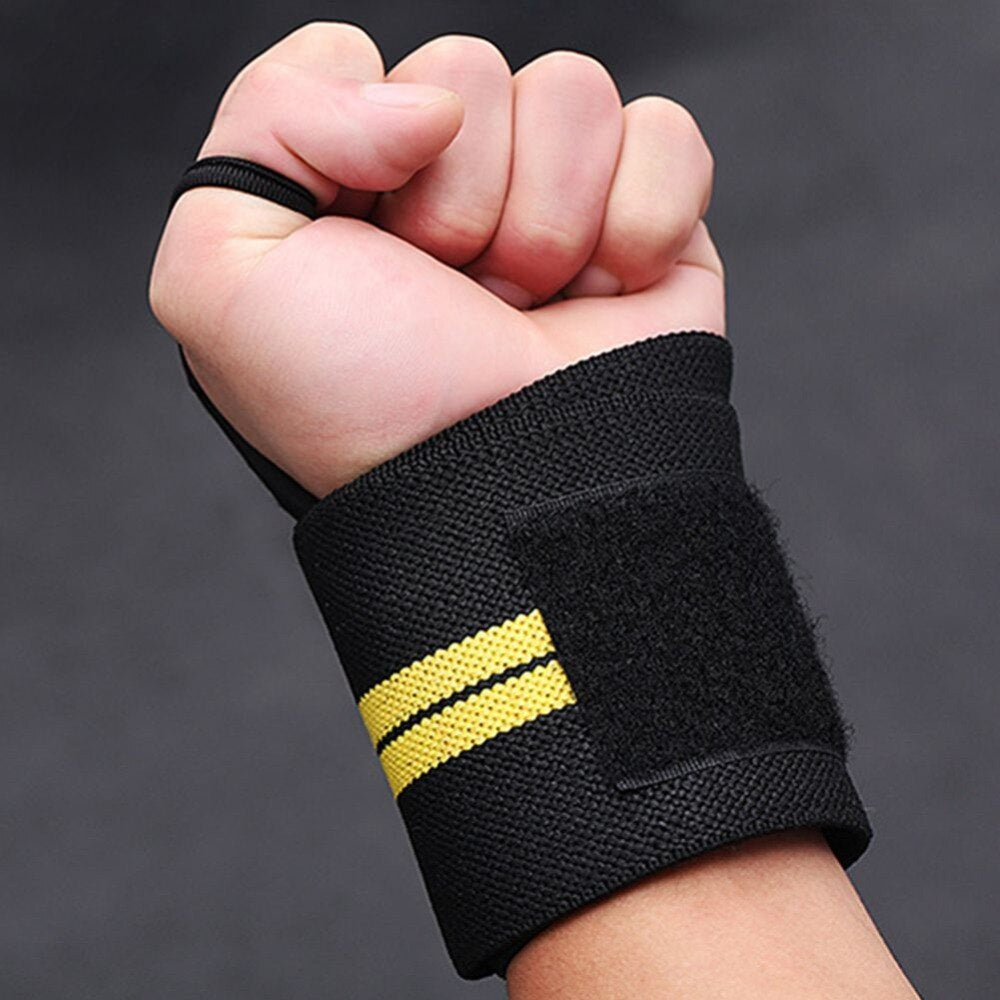 1Pc Crossfit Weightlifting Gym Glove Dumbbell Kettlebell Brace Support Protector Strap Musculation Bodybuilding Gym Equipment