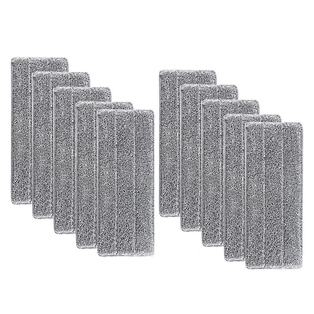 Mop Floor Cleaning Replacement Cloth Microfiber Replacement Mop Pad Paste Cloth Cover Spray Water Spraying Flat Dust 1/2/5pcs